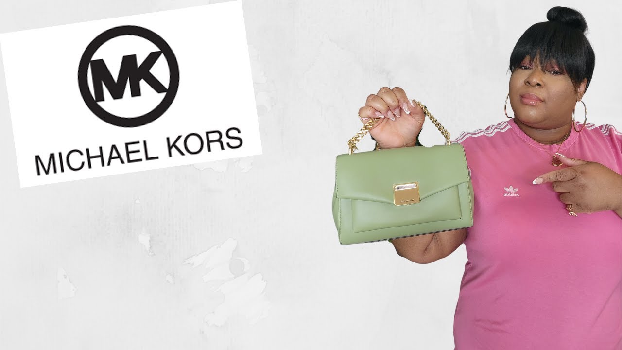 MICHAEL KORS UNBOXING! | LITA (SAGE GREEN) - YouTube