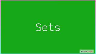 Sets in javascript| Data structures and algorithms in javascript|  #datastructures| #javascript