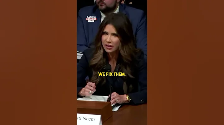 'YOU ALL SHOULD BE FIRED' Kristi Noem BRINGS THE HEAT to Congress