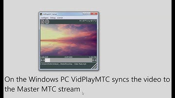 Avid Pro Tools: demo video playback server using MIDI Time Code(MTC) & VidPlayMTC