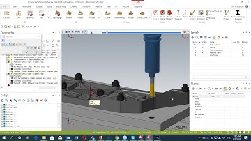 Mastercam 2020 Peck Drill Backplotting