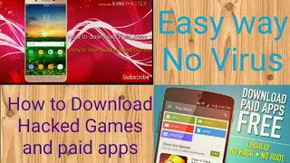 How to Download Hacked Games and paid apps in android|| No Virus|| No Root|| By Greek Tech screenshot 5