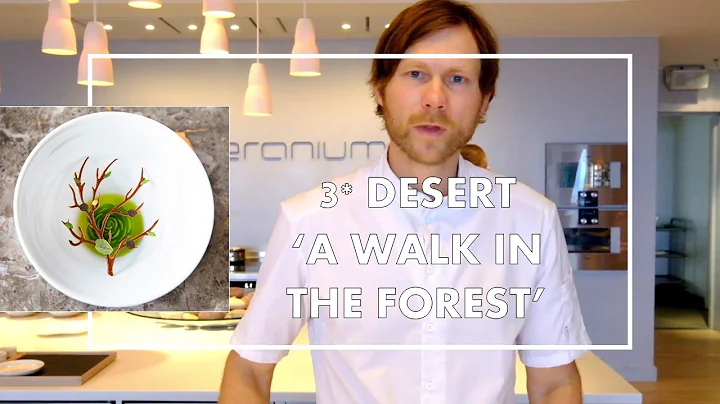 Rasmus Kofoed prepares 'A walk in the Forest' desert with wood sorrel & woodruff at 3 star Geranium - DayDayNews