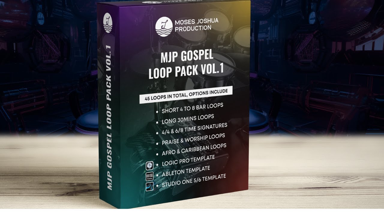 Demo/Samples from MJP Gospel Loop Pack Vol 1 using the Ableton Template ...
