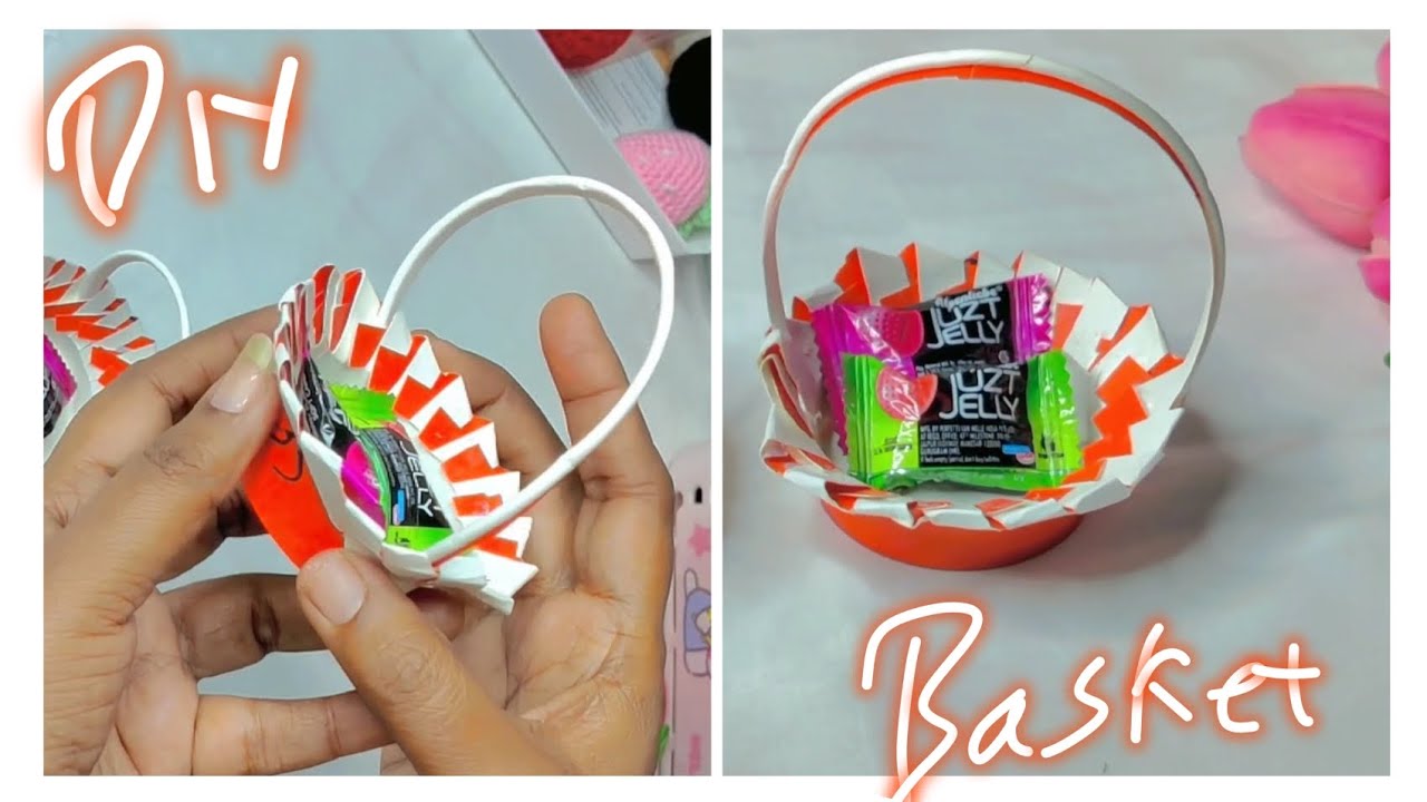 Cute 😍 beautiful weaving paper cup 🍵 basket 🧺 craft design ideas ...