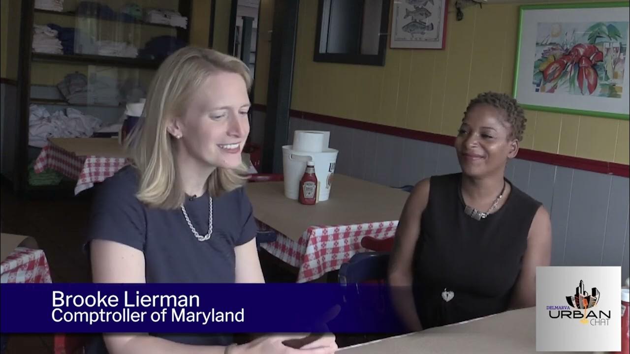 Delmarva Urban Chat Maryland Comptroller Brooke Lierman YouTube