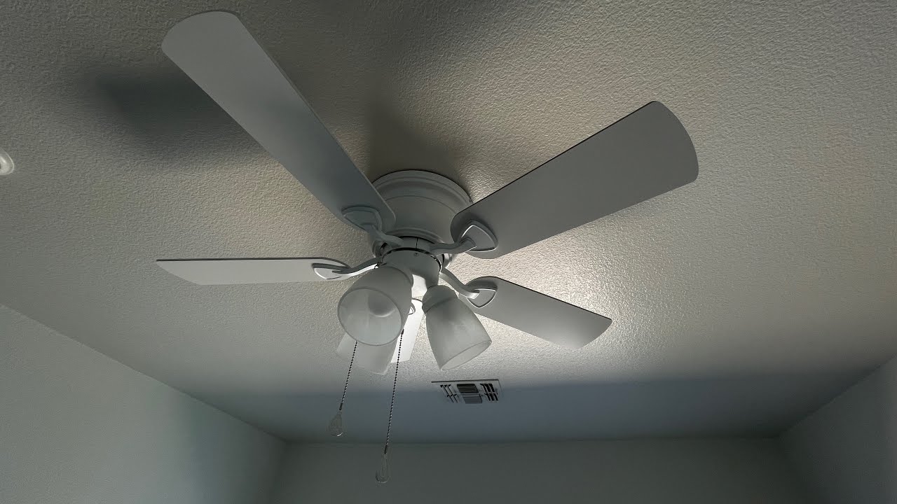 Harbor Breeze Centreville 42” Hugger Ceiling Fan YouTube