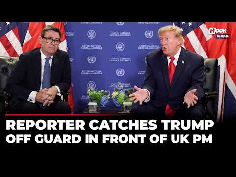 'How Are These Dangerous?': Reporter Goes Straight At Trump Over Media Ban In Front Of UK PM Burnham