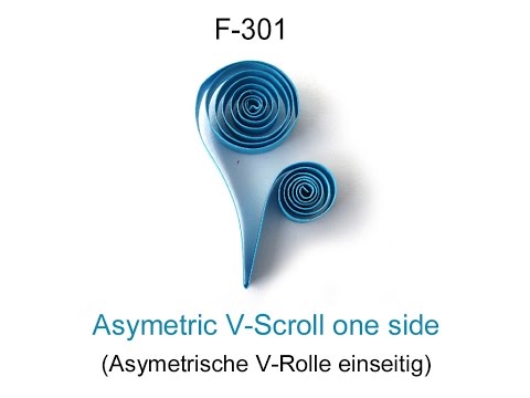 How to make: ASYMETRIC V-SCROLL one side (F-301)