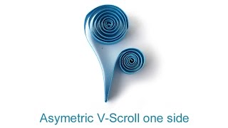 How to make: ASYMETRIC V-SCROLL one side (F-301)