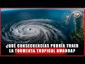 TORMENTA TROPICAL AMANDA se forma en el PACÍFICO