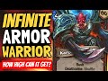 ALL. THE. ARMOR!! Endless Armor in Wild Immortal Control Warrior! | Ashes of Outland | Hearthstone