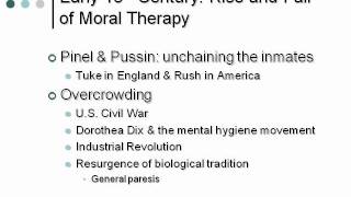 Abnormal behavior in historical context