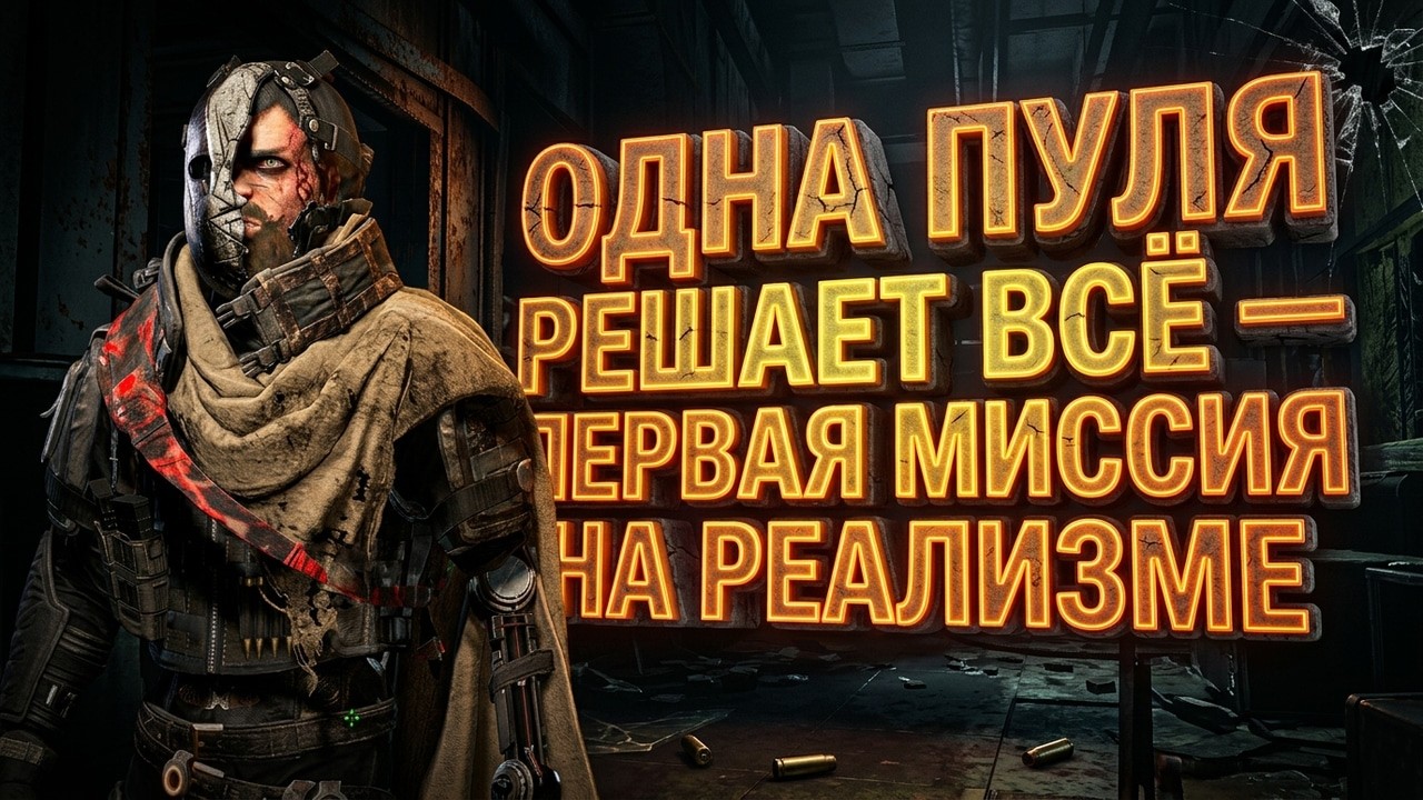 ОДНА ПУЛЯ РЕШАЕТ ВСЁ — ПЕРВАЯ МИССИЯ НА РЕАЛИЗМЕ