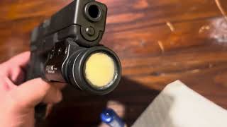 Lip balm to keep weapon light easy to clean