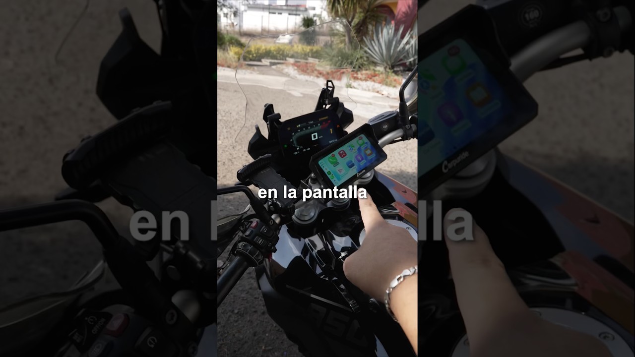 Le actualice la pantalla a la BMW F850 GS