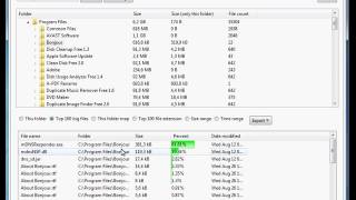 Analyze disk space Analyze Hard Disk Space With Better Directory Analyzer