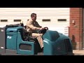 Tennant M30 Industrial Ride-On Scrubber Sweeper