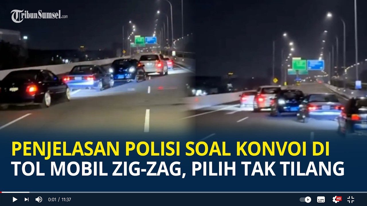 Penjelasan Polisi Soal Konvoi Mobil Zig-zag di Tol Becakayu, Pilih Tak Lakukan Tilang