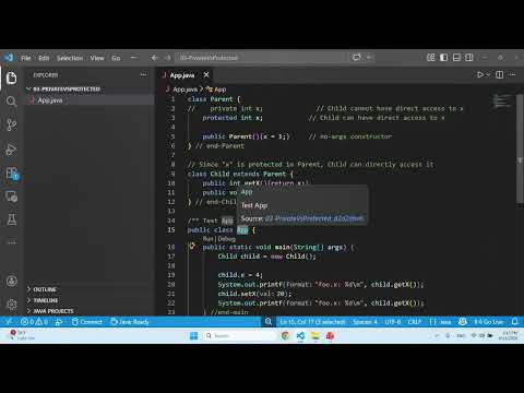 private vs protected member variables/methods