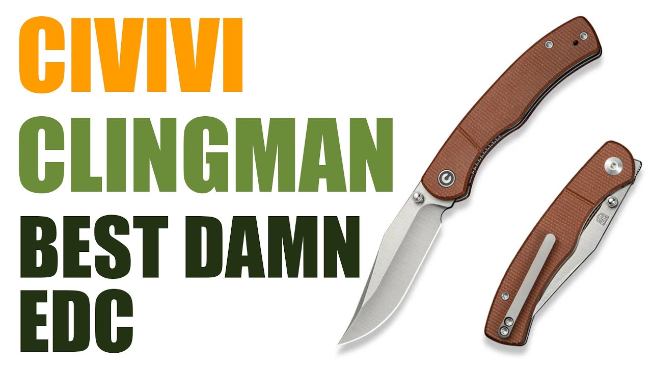 CIVIVI Clingman - Un EDC front flipper - Présentation et comparatif