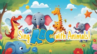 Abc Animal Song Learn Alphabet Letters With Fun Kids Songs & Nursery Rhymes