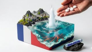 Mini Countries & Human Hand 🌎✋️ Ultra Macro(part 1)4K AI ASMR