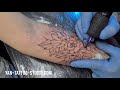 Timelapse tatouage pivoine japonisante par yan tattoo studio