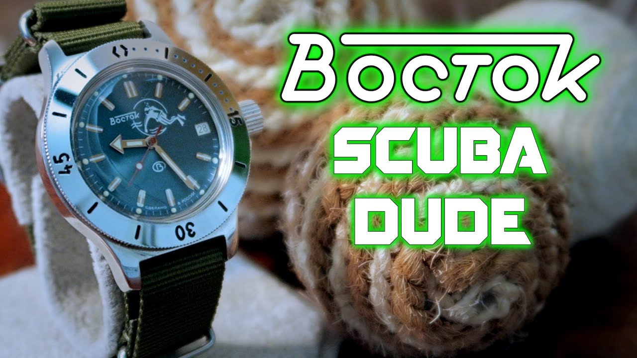 Vostok Amphibia Scuba Dude Full Review - Amazing $60 Russian Dive Watch