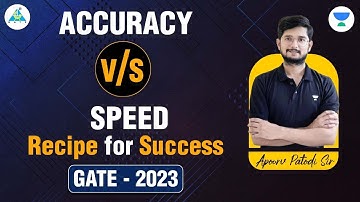 Accuracy vs Speed | Recipe for Success GATE 2023 | #unacademy #gate2023 #civilengineering #gate
