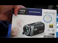 Sony Handycam HDR CX190 Camcorder Unboxing!!!