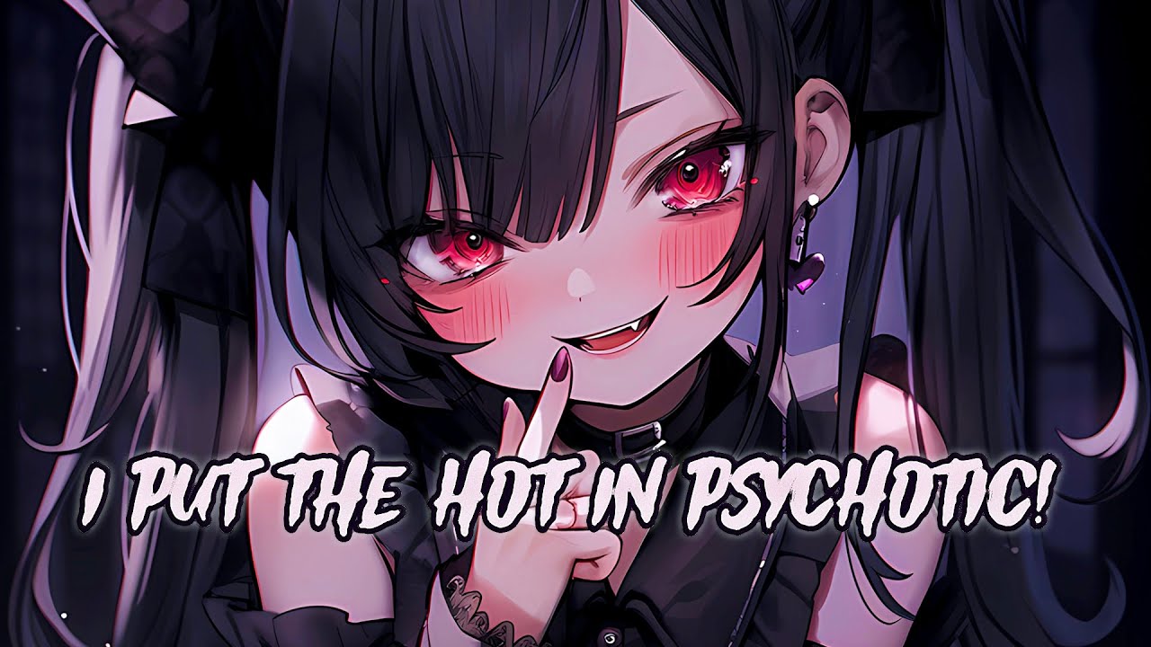 Rachel Lorin - psyc(hot)ic [Sped Up Lyrics 8D Nightcore] | USE HEADPHONES 🎧
