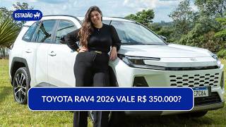 Novo Toyota RAV4 vira híbrido COMUM e ganha visual BEM MODERNO