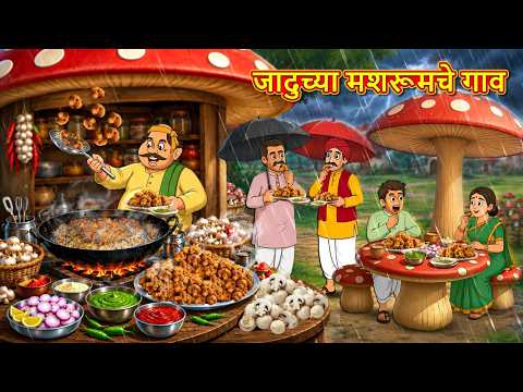 जादुच्या मशरूमचे गाव | Marathi Story | Marathi Goshti | Stories in Marathi