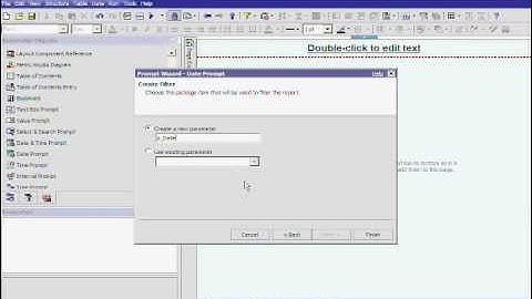 Cognos 10 Training- Javascript Default Date Prompt Part 27 of 30