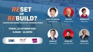 Full Panel Discussion: Reset or Rebuild Thriving Responsibly in the Post Pandemic World News
