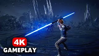 Star Wars Jedi Survivor (2023) 10 Minutes of Lightsaber Combat Gameplay (4K)