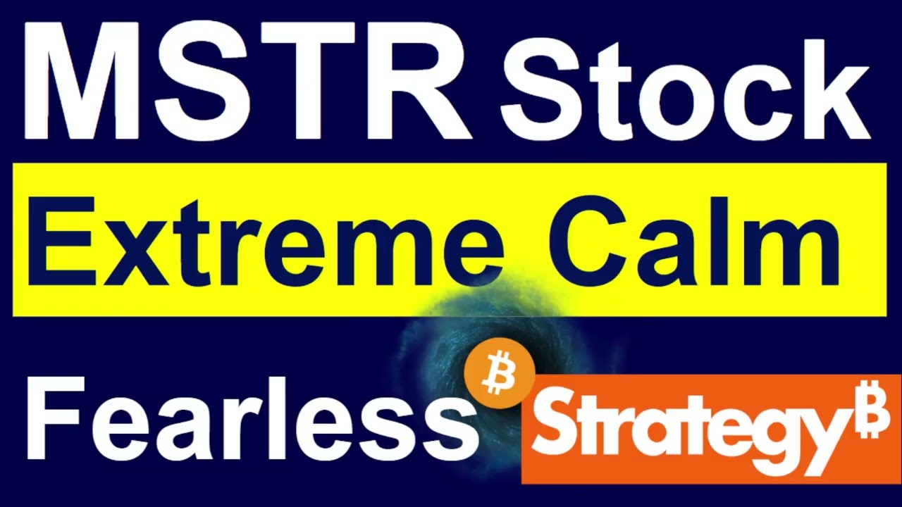 MSTR Stock: Extreme Calm! Saylor Unfazed by BTC Crash as Everyone Panics--"Fine for years at 8k BTC"