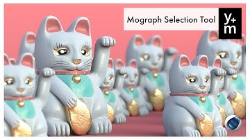 Take control of cloners with The Mograph Selection Tool!