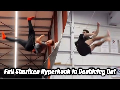 Full Shuriken Hyperhook In Doubleleg Out- James West & Julian Bakker (Tricking)