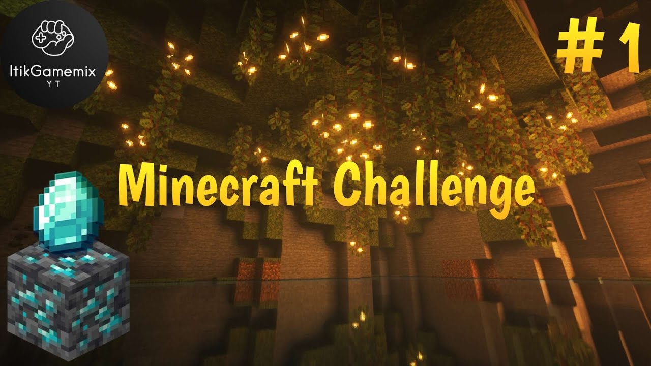 Minecraft Challenge Part 1 - YouTube