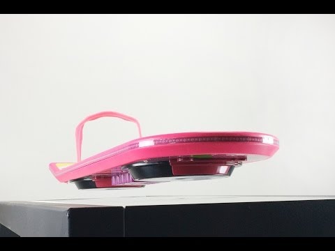 A Real Levitating Hoverboard Display - by Crealev