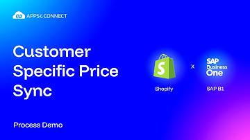 Manage Customer-Specific Pricing Catalog | Shopify and SAP B1 Integration Demo