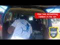 He's hiding something in his car