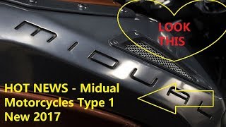 HOT NEWS - Midual Motorcycles Type 1 New 2017