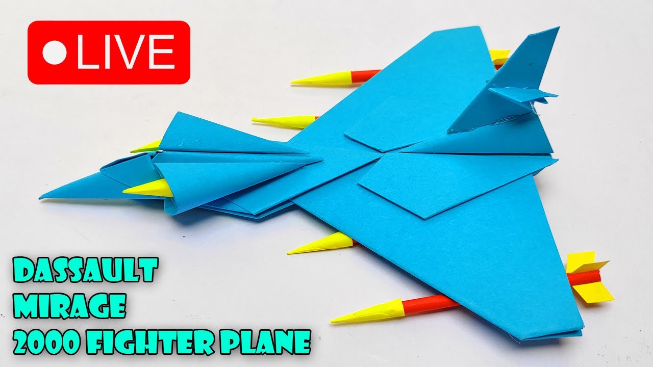Best origami paper jet easy Paper Plane Origami fighter plane easy