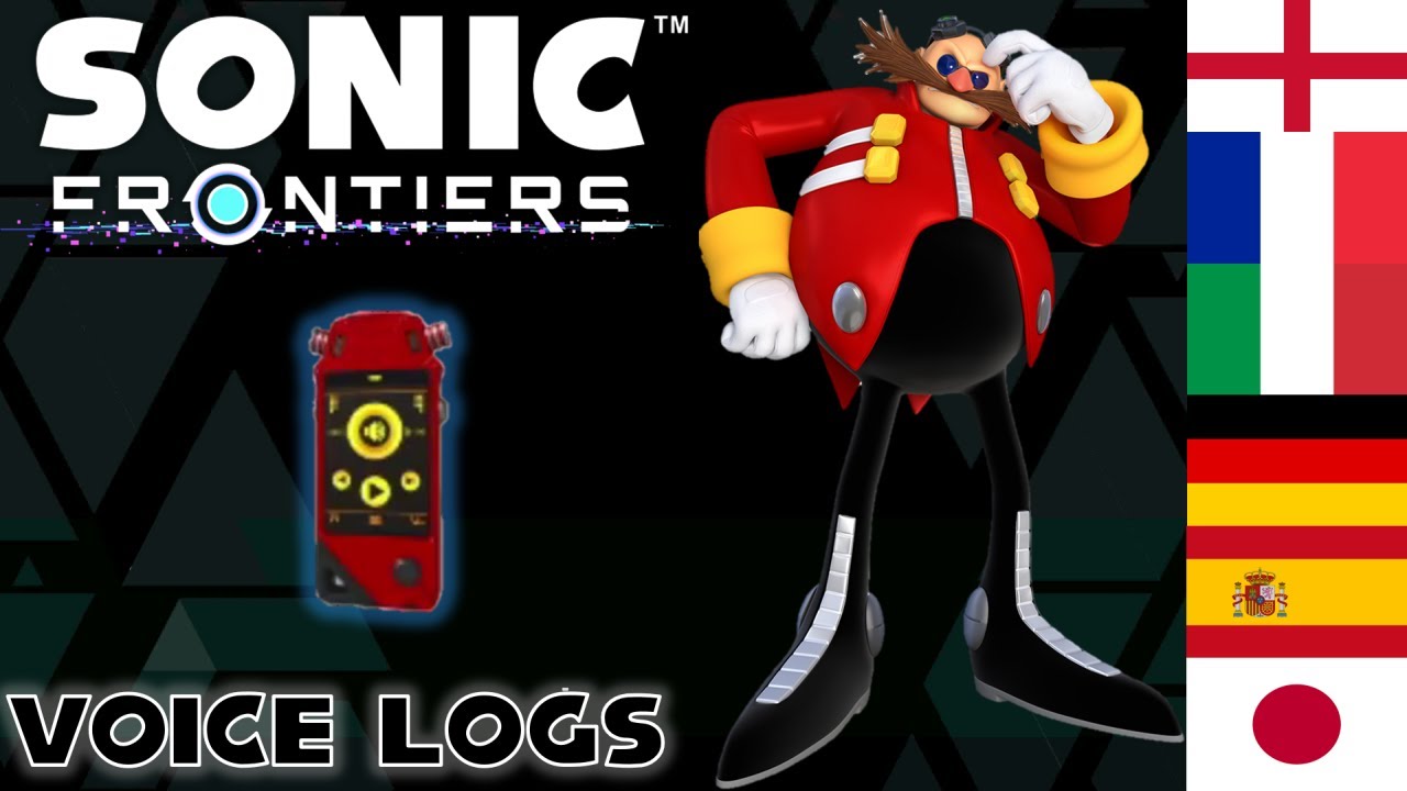 All Voice Logs [All Languages] ★ Sonic Frontiers | Egg Memos
