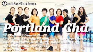 Portland Cha Line Dance(Low Advanced Cha Cha) - Demo