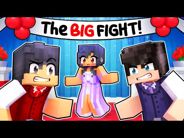 The BIG FIGHT at PROM In Minecraft! class=