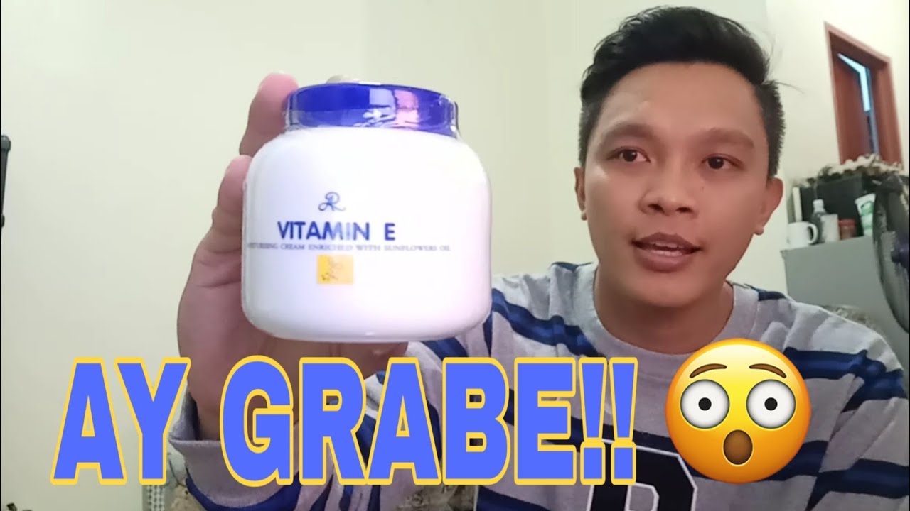 THAILAND'S NO.1 VITAMIN E CREAM REVIEW EFFECTIVE BA? YouTube